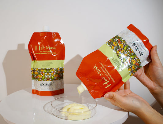 Mascarilla Capilar de esencia de árbol de té Kooswalla  - 500ml